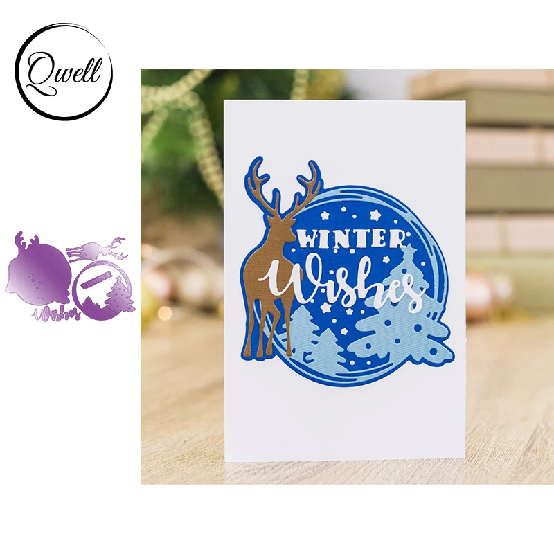 Qwell Metal Cutting Dies Christmas Trees Elf Nesting Circle Diy Craft Paper Album Cards Making Template 2020 New
Qwell Metal Cutting Dies Christmas Trees Elf Nesting Circle Diy Craft Paper Album Cards Making Template 2020 New