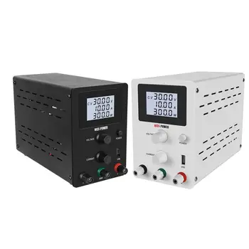 USB DC Laboratory 30V10A Regulated Lab Power Supply Adjustable Voltage Regulator Stabilizer Switching Bench Source
USB DC Laboratory 30V10A Regulated Lab Power Supply Adjustable Voltage Regulator Stabilizer Switching Bench Source