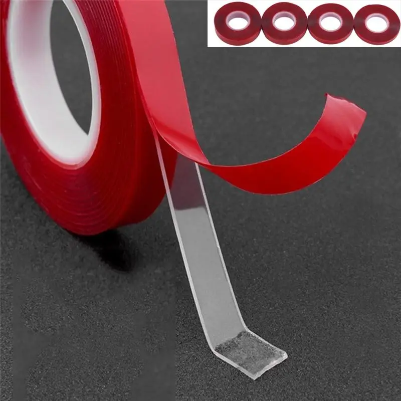 Double-sided Length 3M Width 6/8/10/12MM Strong Clear Transparent Acrylic Foam Adhesive Tapedouble Sided Adhesive Tape
Double-sided Length 3M Width 6/8/10/12MM Strong Clear Transparent Acrylic Foam Adhesive Tapedouble Sided Adhesive Tape