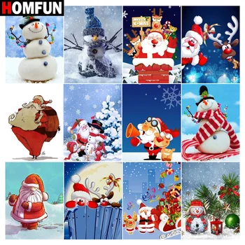 HOMFUN3D Diamond Painting "Christmas snowman" DIY Full Rhinestones Drill Cross-stitch Kits Square Round Diamond Embroidery
HOMFUN3D Diamond Painting "Christmas snowman" DIY Full Rhinestones Drill Cross-stitch Kits Square Round Diamond Embroidery
