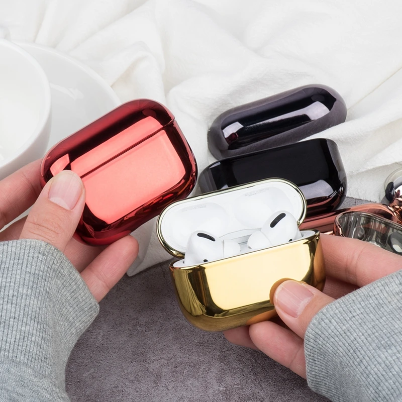 Luxury Protective Cover For Airpods 1 2 case Anti-Fingerprint Charging Box Case For Apple Air Pods Pro 3 Plating Earphone Cover
Luxury Protective Cover For Airpods 1 2 case Anti-Fingerprint Charging Box Case For Apple Air Pods Pro 3 Plating Earphone Cover