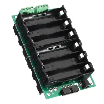 6S 2P 24V 25A DIY 18650 Battery Storage Box Lithium Battery Box Solder-Free 6 String Battery Management System BMS
6S 2P 24V 25A DIY 18650 Battery Storage Box Lithium Battery Box Solder-Free 6 String Battery Management System BMS