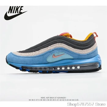 Air Max 97 Pink Corduroy 3M reflective Men's retro full palm cushion sports shoes CQ7512-462
Air Max 97 Pink Corduroy 3M reflective Men's retro full palm cushion sports shoes CQ7512-462
