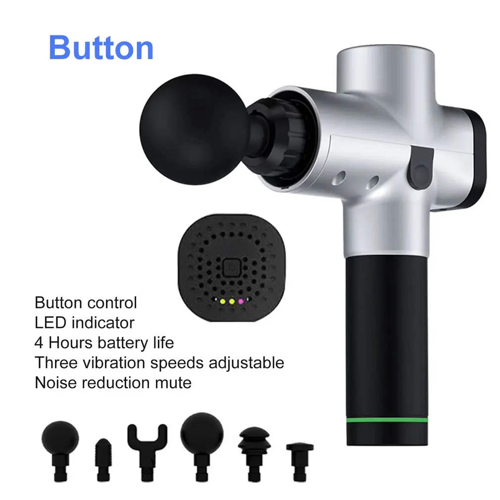Tissue Massage Gun Muscle Massager Muscle Pain Management Training Exercising Body Relaxation Slimming Shaping Pain Relief 
Tissue Massage Gun Muscle Massager Muscle Pain Management Training Exercising Body Relaxation Slimming Shaping Pain Relief