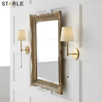 Light luxury wall lamp all copper simple living room background wall bedroom Hong Kong style bedside lamp hotel aisle wall lamp
Light luxury wall lamp all copper simple living room background wall bedroom Hong Kong style bedside lamp hotel aisle wall lamp