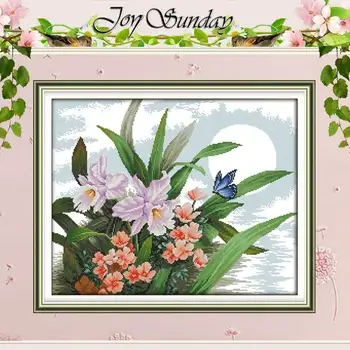 The moonlight orchid Patterns Counted Cross Stitch 11CT 14CT Cross Stitch Set Wholesale Cross-stitch Kit Embroidery Needlework
The moonlight orchid Patterns Counted Cross Stitch 11CT 14CT Cross Stitch Set Wholesale Cross-stitch Kit Embroidery Needlework
