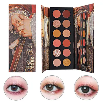 12 Color Aristocratic Makeup Matte Eyeshadow Powder Glitter Eye Shadow Palette Shimmer Beauty Pigmented Waterproof Cosmetics
12 Color Aristocratic Makeup Matte Eyeshadow Powder Glitter Eye Shadow Palette Shimmer Beauty Pigmented Waterproof Cosmetics