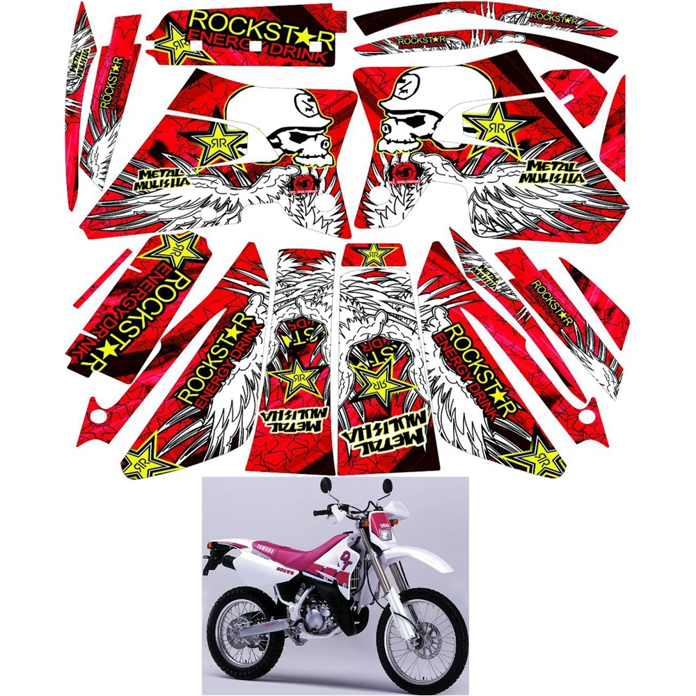 For YAMAHA DT200WR Graphics Decals Stickers Custom Number Name 3M Full Motorcycle Backgrounds Stickers Accessories
For YAMAHA DT200WR Graphics Decals Stickers Custom Number Name 3M Full Motorcycle Backgrounds Stickers Accessories