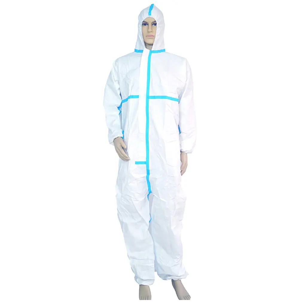 Disposable coveralls Medical grade tape protection Waterproof breathable coveralls block outside air 1 pcs
Disposable coveralls Medical grade tape protection Waterproof breathable coveralls block outside air 1 pcs