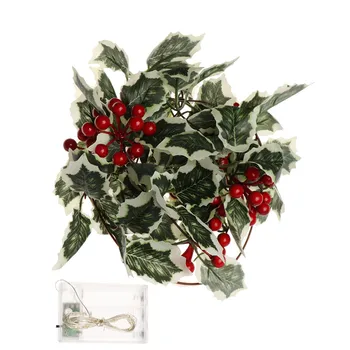 Hot Red Berry LED String Lights Christmas Decor Rattan Garland Lights Copper Wire Red Fruit Cane Party Home Yard Patio Decor 
Hot Red Berry LED String Lights Christmas Decor Rattan Garland Lights Copper Wire Red Fruit Cane Party Home Yard Patio Decor