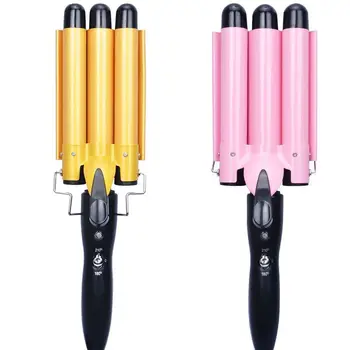 Cone Rod Instant Noodles Head Three Curling Iron Water Ripple Small Curl Roll Hair Iron Splint
Cone Rod Instant Noodles Head Three Curling Iron Water Ripple Small Curl Roll Hair Iron Splint