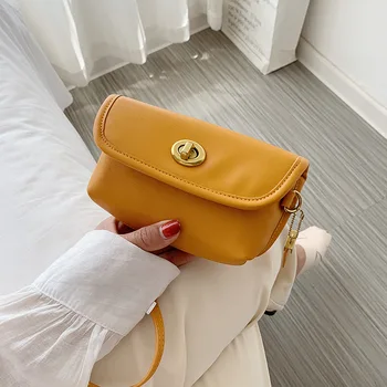 Korean Solid Lock Small Bag 2020 Summer Crossbody Chest Pack PU Leather Messenger Bag Brand Designer Handbags
Korean Solid Lock Small Bag 2020 Summer Crossbody Chest Pack PU Leather Messenger Bag Brand Designer Handbags