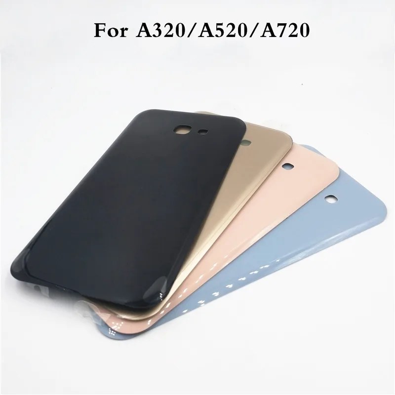 Задняя крышка из стекла хорошего качества для Samsung Galaxy A3/A5/A7 2017 A320 A520 A720 задняя
