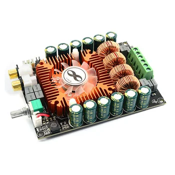 TDA7498E Amplifier Board Speaker Easy Install With Fan Accessories Home Low Noise High Power Stable Stereo Digital Dual Channel
TDA7498E Amplifier Board Speaker Easy Install With Fan Accessories Home Low Noise High Power Stable Stereo Digital Dual Channel