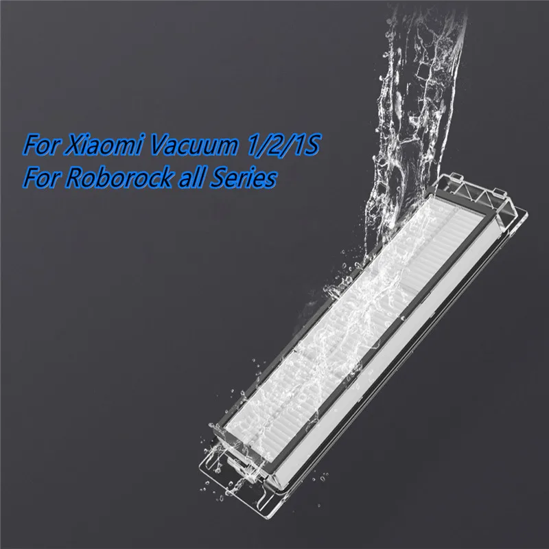 washable Hepa Filter replacement for Xiaomi Mijia 1 / 2 / 1S Roborock S5 S6 Max S50 S60 Mi Robot Vacuum Cleaner accessories
washable Hepa Filter replacement for Xiaomi Mijia 1 / 2 / 1S Roborock S5 S6 Max S50 S60 Mi Robot Vacuum Cleaner accessories