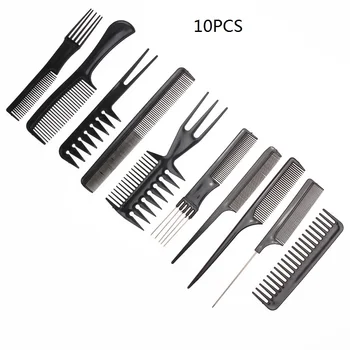 10pcs/Set Professional Hair Brush Comb Salon Anti-static Hair Combs Hairbrush Hairdressing Combs Hair Care Styling Tools
10pcs/Set Professional Hair Brush Comb Salon Anti-static Hair Combs Hairbrush Hairdressing Combs Hair Care Styling Tools