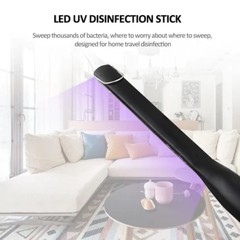 2020 Newest UV Light Sterilizer UVC Lamp Handheld LED Ultraviolet Lamp Cleaning Tool with 30 Light Beads
2020 Newest UV Light Sterilizer UVC Lamp Handheld LED Ultraviolet Lamp Cleaning Tool with 30 Light Beads