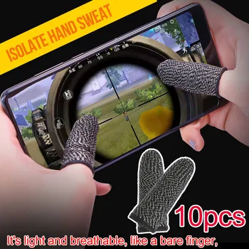 10pc Finger Sleeve Touch Screen Cots Gaming Gloves for Sweatproof Breathable Mobile Game Controller Fingertips To Pubg Toys
10pc Finger Sleeve Touch Screen Cots Gaming Gloves for Sweatproof Breathable Mobile Game Controller Fingertips To Pubg Toys