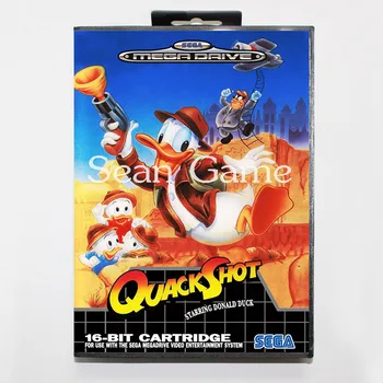 Elevata prestazione 16 Bit MD Game Card for Sega Mega Drive Quackshot_2 Cover With Retail Box
Elevata prestazione 16 Bit MD Game Card for Sega Mega Drive Quackshot_2 Cover With Retail Box