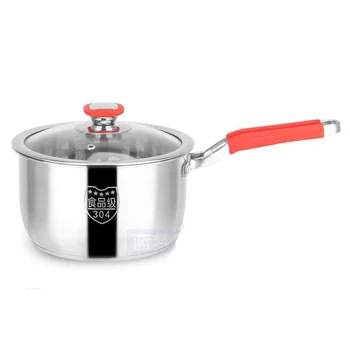 Milk Pot 304 Stainless Steel Soup Pot 16CM18CM Small Pot Three-layer Bottom Mini Baby Food Supplement Pot Small Frying Pan
Milk Pot 304 Stainless Steel Soup Pot 16CM18CM Small Pot Three-layer Bottom Mini Baby Food Supplement Pot Small Frying Pan