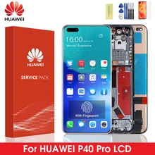 Ensemble écran tactile LCD de remplacement, 100% Original, pour Huawei P40 Pro ELS-NX9 N04=