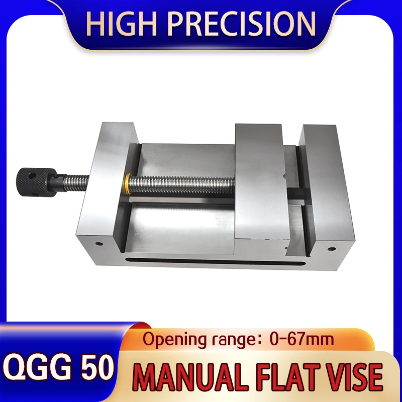 QGG50 Manual Flat Vise Flat-nose Pliers Manual Grinder Milling Machine Small Cross-batch Vise Bench Vise Right Angle
QGG50 Manual Flat Vise Flat-nose Pliers Manual Grinder Milling Machine Small Cross-batch Vise Bench Vise Right Angle