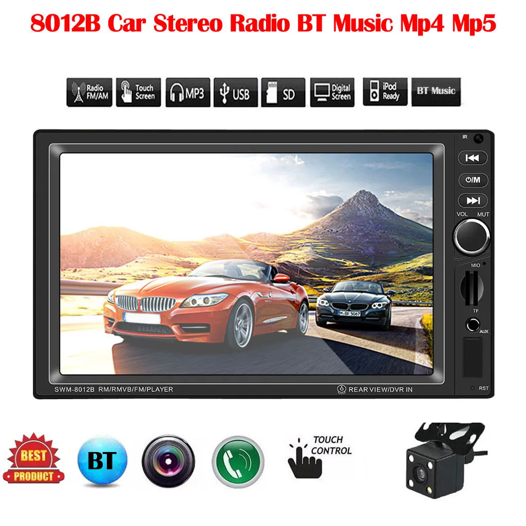 100% Brand New Car Stereo Radio BT Music Mp4 Mp5 FM 7IN HD Player 2 Din Audio Autoradio AUX Us Mobile Internet Video input#P10
100% Brand New Car Stereo Radio BT Music Mp4 Mp5 FM 7IN HD Player 2 Din Audio Autoradio AUX Us Mobile Internet Video input#P10