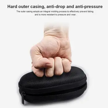 Portable Headset Storage Box For Bluetooth Earphone Bag Oxford Cloth EVA Storage Bag Anti-Fall Anti-Shock Shockproof Bag
Portable Headset Storage Box For Bluetooth Earphone Bag Oxford Cloth EVA Storage Bag Anti-Fall Anti-Shock Shockproof Bag