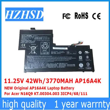 11.25V 42Wh/3770MAH AP16A4K NEW Original AP16A4K Laptop Battery For Acer N16Q9 KT.00304.003 3ICP4/68/111
11.25V 42Wh/3770MAH AP16A4K NEW Original AP16A4K Laptop Battery For Acer N16Q9 KT.00304.003 3ICP4/68/111