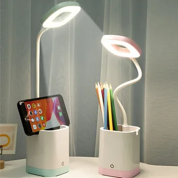 LED desk lamp eye protection study bedroom bedside lamp LED touch charging plug in USB desk lamp night light reading lamp
LED desk lamp eye protection study bedroom bedside lamp LED touch charging plug in USB desk lamp night light reading lamp