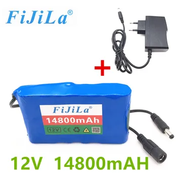 12V Battery Pack, 14.8Ah 18650 Rechargeable Li-ion Battery, DC 12.6V 14800mAh CCTV Camera Capacity+charger
12V Battery Pack, 14.8Ah 18650 Rechargeable Li-ion Battery, DC 12.6V 14800mAh CCTV Camera Capacity+charger