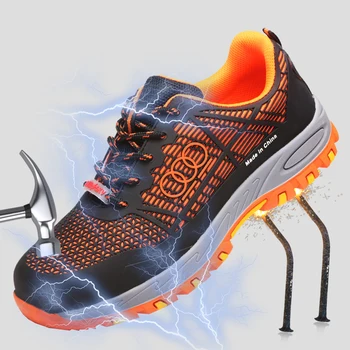 Men and women Safety Shoes Breathable Insulating shoes Anti-smashing Anti-piercing Safety Boots Anti-skid Work Shoes
Men and women Safety Shoes Breathable Insulating shoes Anti-smashing Anti-piercing Safety Boots Anti-skid Work Shoes