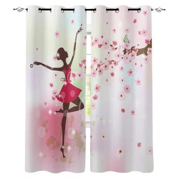 Beauti Ballet Dancer Curtains Window Living Room Curtains Kitchen Indoor Window High Blackout Curtain Thick
Beauti Ballet Dancer Curtains Window Living Room Curtains Kitchen Indoor Window High Blackout Curtain Thick