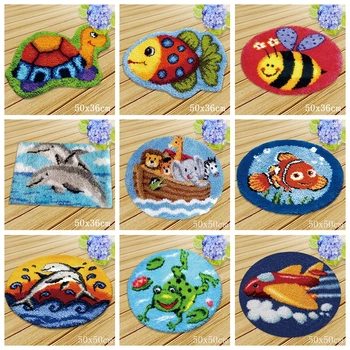 Marine Life Knoopkussen Dieren Latch Hook Embroidery Carpet Foamiran For Needlework Latch Hook Rug Kits DIY Knooppakket Tapijt
Marine Life Knoopkussen Dieren Latch Hook Embroidery Carpet Foamiran For Needlework Latch Hook Rug Kits DIY Knooppakket Tapijt