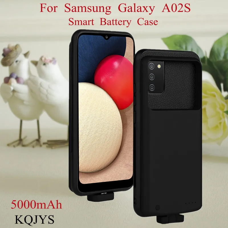 Магнитный чехол для зарядки аккумуляторов для Galaxy A02S, чехол для аккумулятора, внешний аккумулятор, умный чехол для зарядки, чехол для Samsung Galaxy A02S
Магнитный чехол для зарядки аккумуляторов для Galaxy A02S, чехол для аккумулятора, внешний аккумулятор, умный чехол для зарядки, чехол для Samsung Galaxy A02S