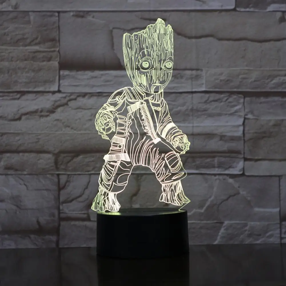 USB 3D Tree Man RGB Night Light Colorful Changing Touch Children Room Table Lamp Soft Light Effect Not Dazzling Non Fading
USB 3D Tree Man RGB Night Light Colorful Changing Touch Children Room Table Lamp Soft Light Effect Not Dazzling Non Fading
