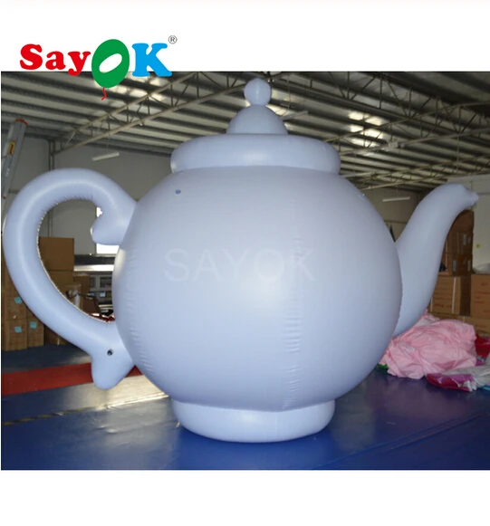 2m/6.6ft High Giant Inflatable Teapot Durable Teakettle for Tea Shop Tea house Advertising Exhibitions Activities Decoration
2m/6.6ft High Giant Inflatable Teapot Durable Teakettle for Tea Shop Tea house Advertising Exhibitions Activities Decoration