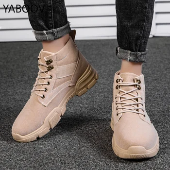 Men Boots Winter High Quality Martin Boots Plus Size 44 Warm Comfortable Ankle Boots Men Shoes Non-Slip High Top Botas Hombre
Men Boots Winter High Quality Martin Boots Plus Size 44 Warm Comfortable Ankle Boots Men Shoes Non-Slip High Top Botas Hombre