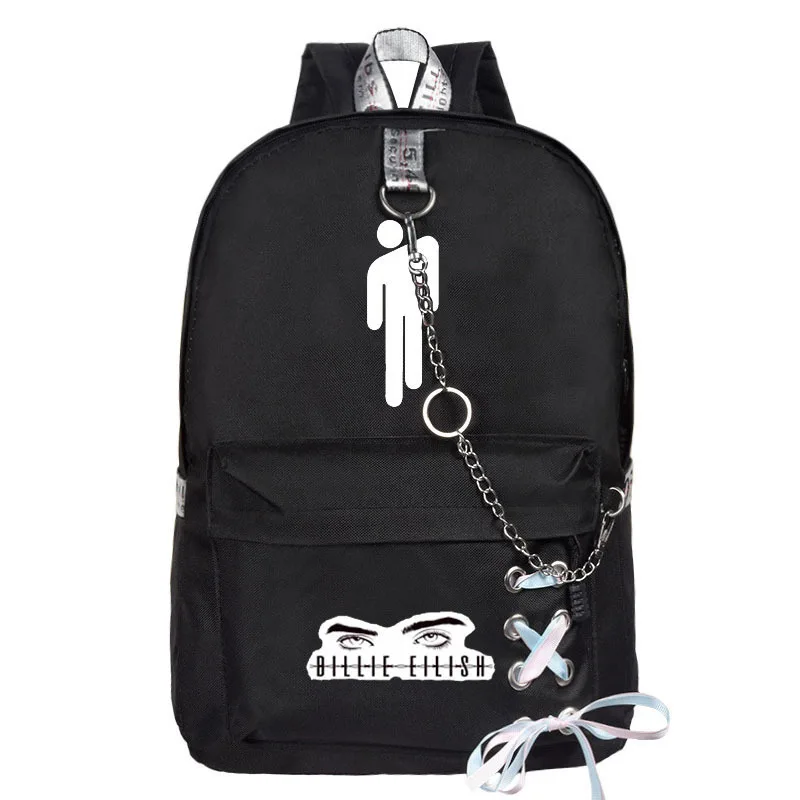 Billie eilish Billie Avery What Related Products School Bag Backpack Street Fashion Casual Canvas Bag 
Billie eilish Billie Avery What Related Products School Bag Backpack Street Fashion Casual Canvas Bag