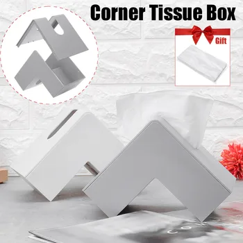 Creativity Nordic Corner Tissue Box Home Office Corner Tray Simple Desktop Paper Towel Storage Box With 1Bag Tissue Home Storage
Creativity Nordic Corner Tissue Box Home Office Corner Tray Simple Desktop Paper Towel Storage Box With 1Bag Tissue Home Storage