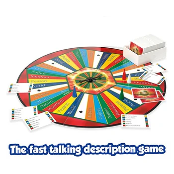 Describe Word Multiplayer Fast Talking Description Family Play Entertainment English Card Toy Board Game Educational Fun Gift
Describe Word Multiplayer Fast Talking Description Family Play Entertainment English Card Toy Board Game Educational Fun Gift