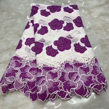 Purple 2019 New Designs African Lace Fabric With stone African Lace Embroidery Guipure Lace Trim High Quality for Nigerian Dress
Purple 2019 New Designs African Lace Fabric With stone African Lace Embroidery Guipure Lace Trim High Quality for Nigerian Dress