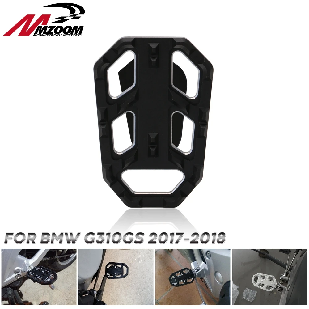 Motorcycle Rear Foot Brake Pedal Peg Extension Enlarge Extender for BMW G310GS G310R S1000XR R1200GS LC & R9T Scrambler Urban |