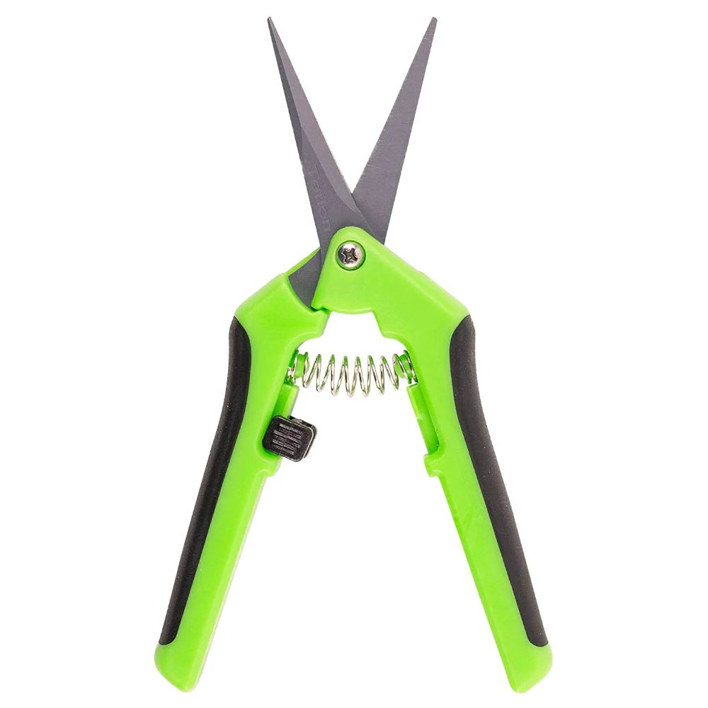 6.5 Inch Gardening Hand Pruner Pruning Shear Trimming Scissors with Straight Stainless Steel Spring-Loaded Comfort Handles
6.5 Inch Gardening Hand Pruner Pruning Shear Trimming Scissors with Straight Stainless Steel Spring-Loaded Comfort Handles