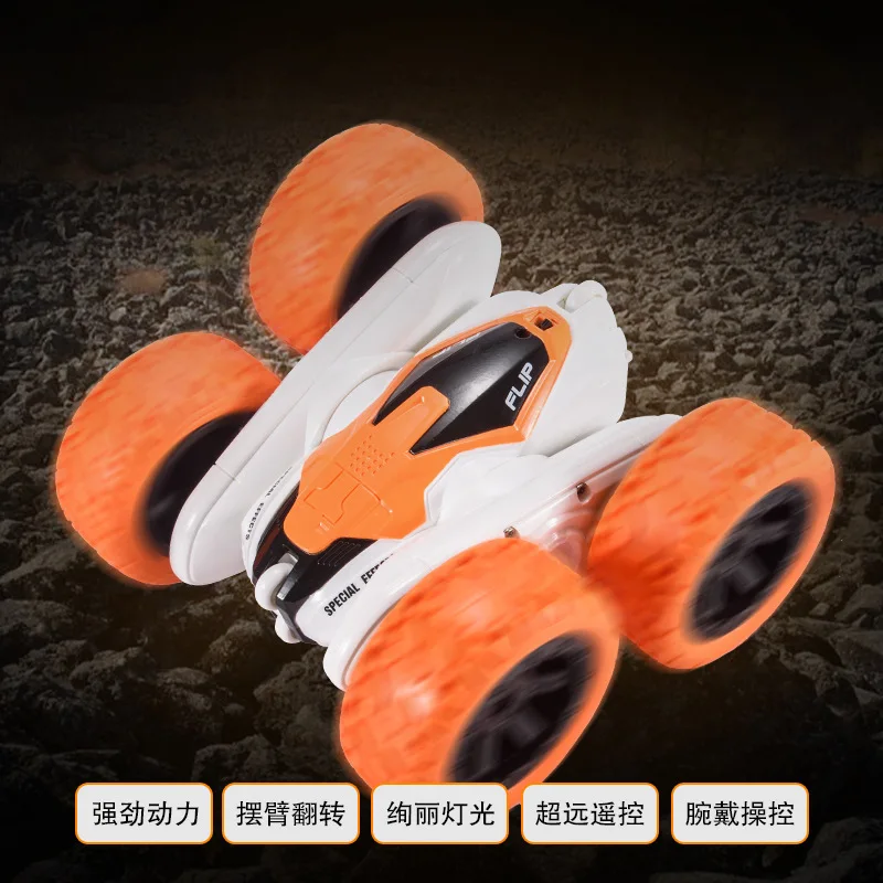 2.4G Watch Remote Control Car Double-sided Roll Programmable Demonstration Swing Arm Flip Stunt Remote Control Car Toy
2.4G Watch Remote Control Car Double-sided Roll Programmable Demonstration Swing Arm Flip Stunt Remote Control Car Toy