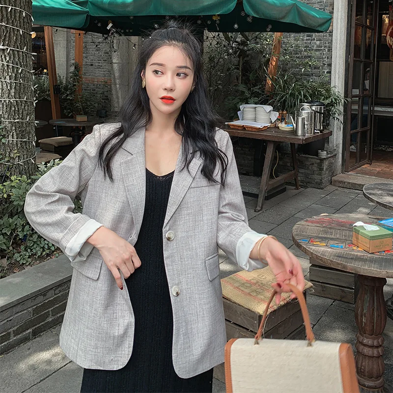 Photo Shoot Online Celebrity Small Suit Coat Women's Autumn New Style CHIC Korean-style Joint Casual Fashion Retro Hong Kong Fla
Photo Shoot Online Celebrity Small Suit Coat Women's Autumn New Style CHIC Korean-style Joint Casual Fashion Retro Hong Kong Fla