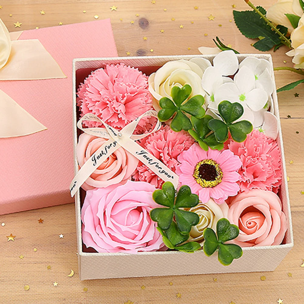 Color Rose Soap Flower Gift Box Never Withered Artificial Rose Flower for Mother’s Day Valentine's Day Birthday Anniversary Gift
Color Rose Soap Flower Gift Box Never Withered Artificial Rose Flower for Mother’s Day Valentine's Day Birthday Anniversary Gift