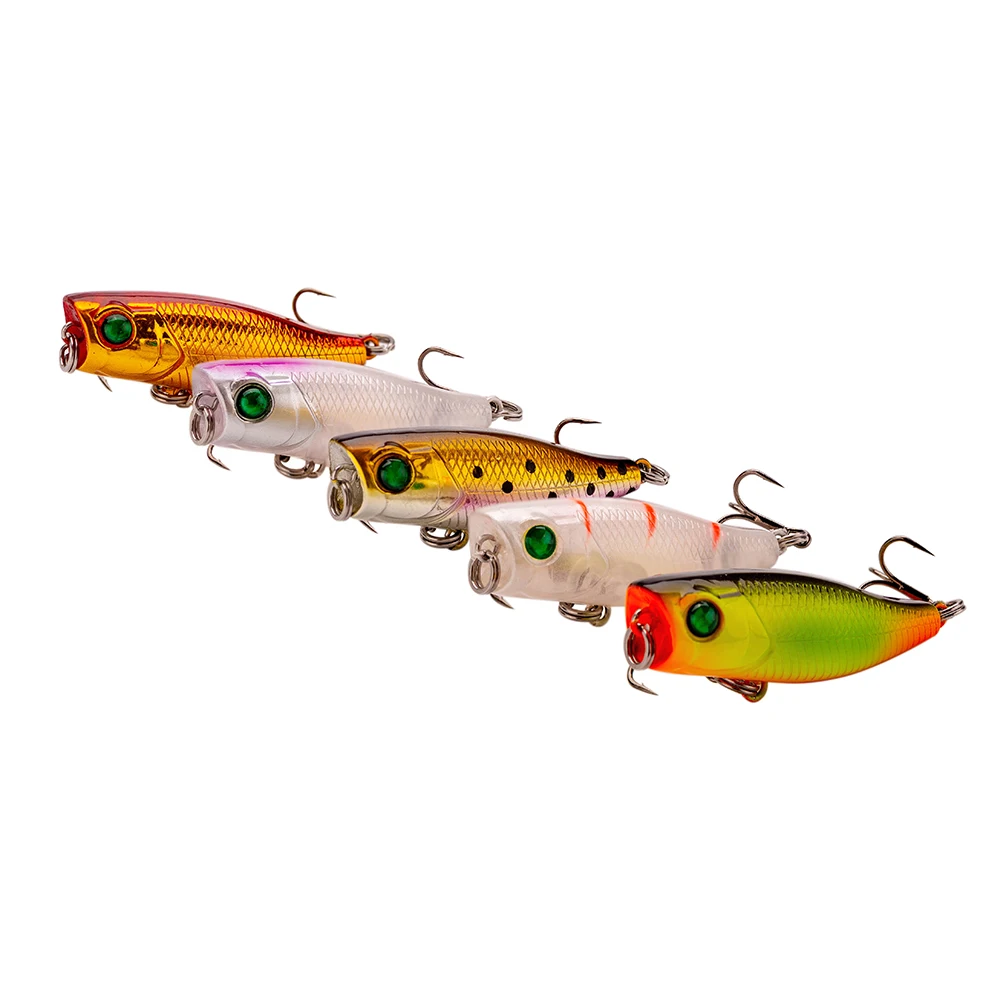 1pcs Popper Fishing Lure 45mm 3.5g Isca Artificial Topwater Hard Bait Bass Leurre Peche for Freshwater Bass Pike Trout
1pcs Popper Fishing Lure 45mm 3.5g Isca Artificial Topwater Hard Bait Bass Leurre Peche for Freshwater Bass Pike Trout
