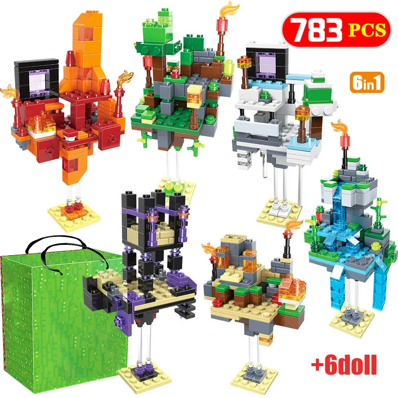 6 IN 1 My World Farm Cottage Village Building Blocks Compatible Legoingly Homes With Figures DIY Toy For Children
6 IN 1 My World Farm Cottage Village Building Blocks Compatible Legoingly Homes With Figures DIY Toy For Children