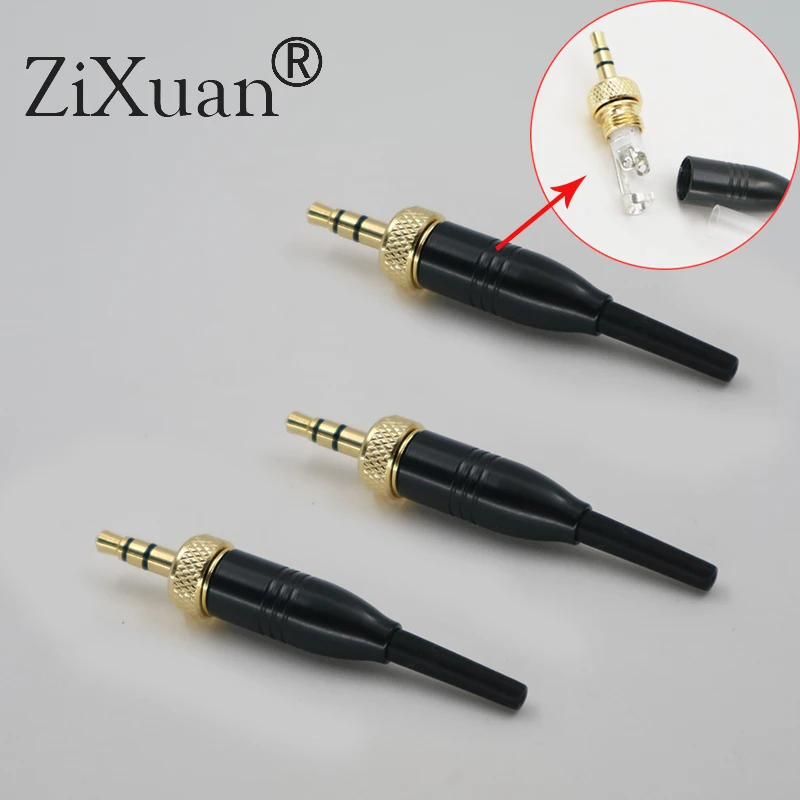 3PCS DIY 3.5mm 1/8" black Metal Shell For Pro Sony Sennheiser Microphone Spare Plug adapter Stereo Screw Lock Connector
3PCS DIY 3.5mm 1/8" black Metal Shell For Pro Sony Sennheiser Microphone Spare Plug adapter Stereo Screw Lock Connector